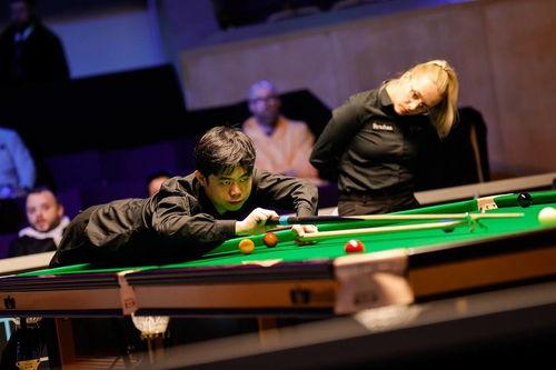 2023斯诺克北爱尔兰公开赛第三轮大卫·吉尔伯特VS吕昊天,晋级北爱尔兰公开赛四强”